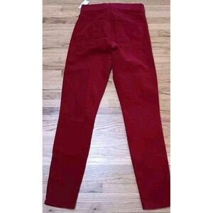Gap Womens Corduroy Pants Burgundy Red Casual Everyday Trousers